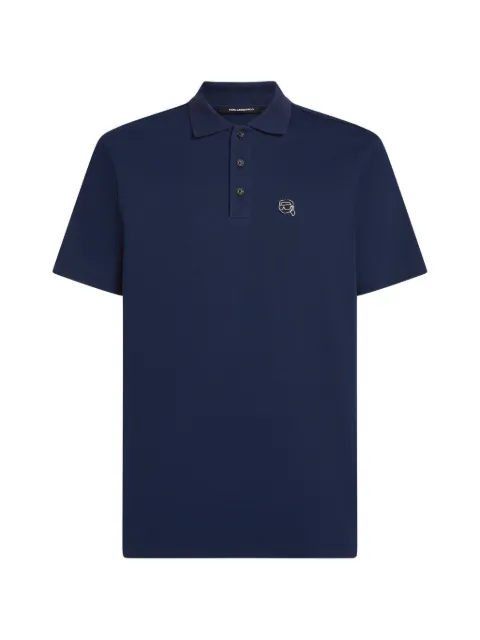 Karl Lagerfeld Ikon polo shirt Blue B1M170842FS