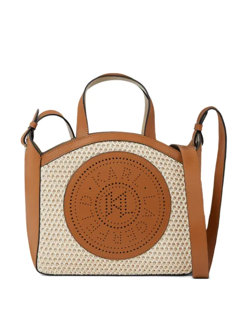 Karl Lagerfeld small K/Circle mesh tote bag Neutrals B2W300191AN
