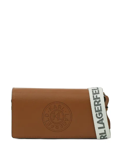 Karl Lagerfeld mini K/Circle cross body bag Brown B2W302731UR