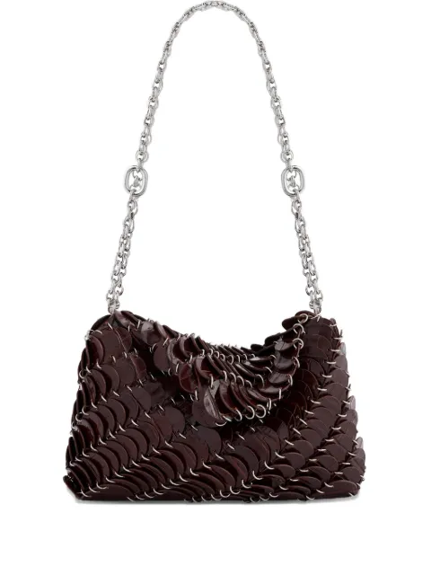 Rabanne embossed crocodile shoulder bag Brown 26PSS0486CLF298