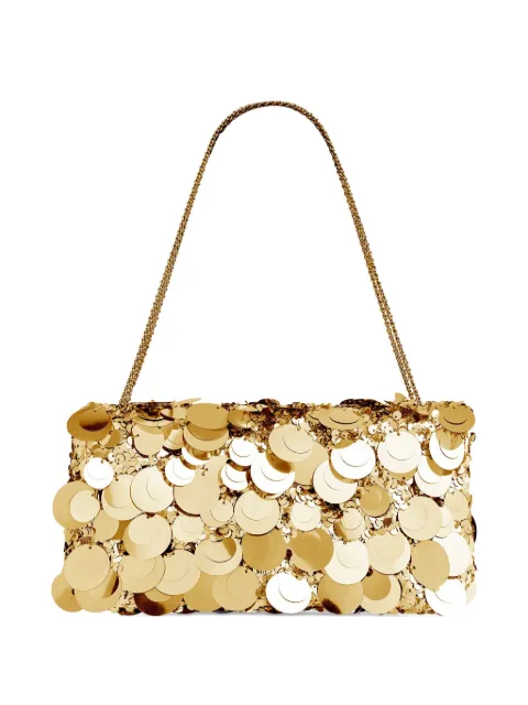 Rabanne sequin-embellished shoulder bag Gold 26PSS0548EMB025