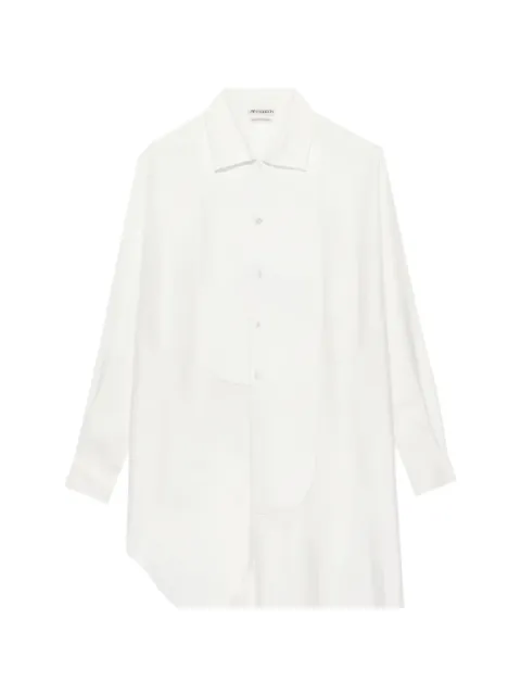JW Anderson asymmetric midi shirt dress White DR0512PG1934