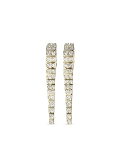 Type Jewelry 14k yellow gold Leggo Id diamond large earrings Gold TJ231L