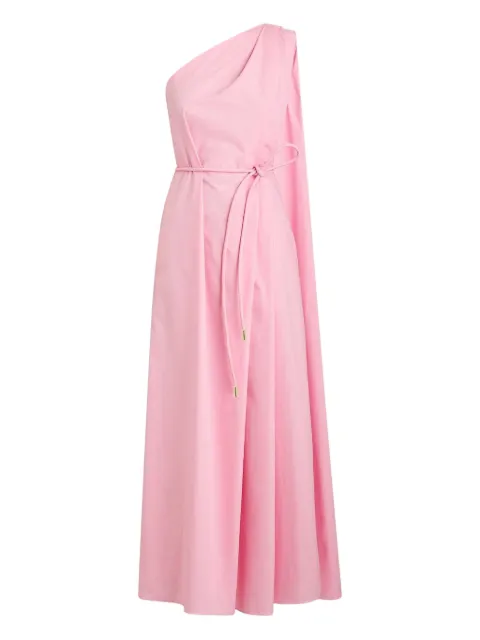 Scanlan Theodore Parachute one-shoulder midi dress Pink C5245387P