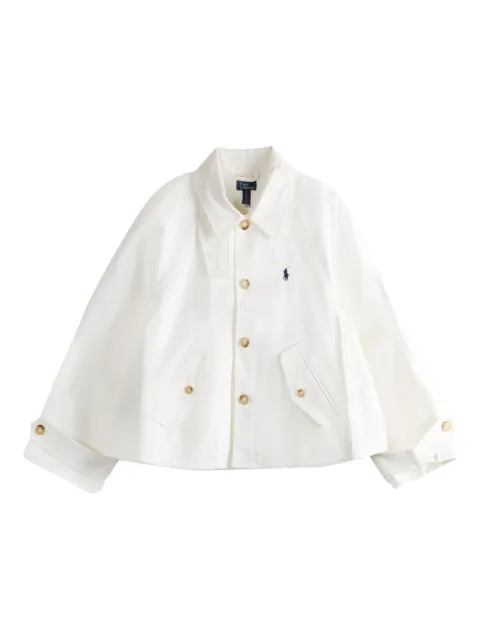 Polo Ralph Lauren logo-embroidered jacket Neutrals 211A93141002