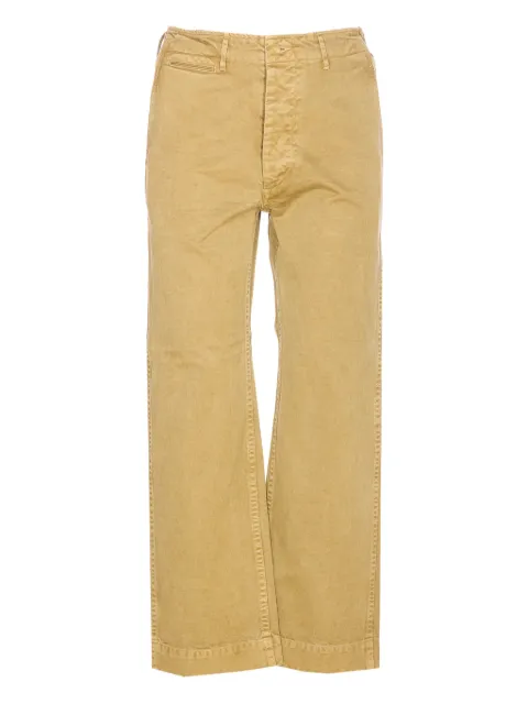 Auralee wide-leg trousers Neutrals A25AP02CPBEIGE