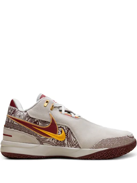 Nike LeBron NXXT Gen AMPD EP printed low-top sneakers Neutrals FZ7888