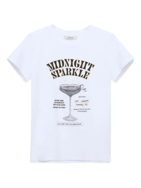 Dorothee Schumacher Midnight Sparkle printed short-sleeve T-shirt White 255323001