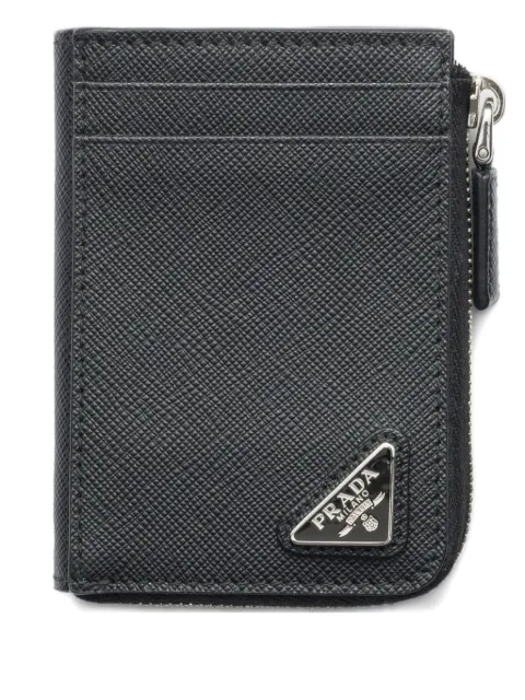 Prada leather wallet Black 2MC129QHH