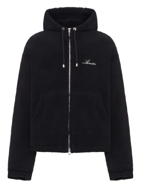 AMIRI zip hoodie Black AMOUJA1010