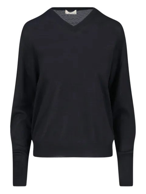 Ma'ry'ya V-neck sweater Black YRK021