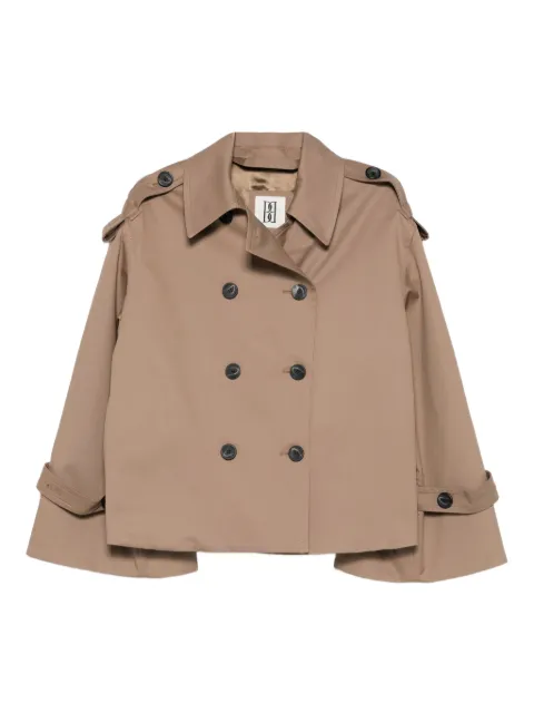 By Malene Birger Alisandra double-breasted military jacket Brown 102484