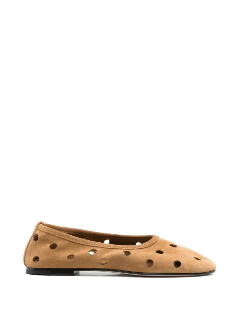 Dear Frances Balla perforation ballet flats Neutrals BALLA29