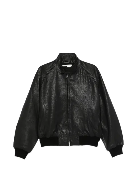 Studio Nicholson zip-up bomber jacket Black 1355