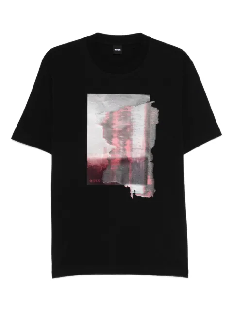 BOSS C-Taut printed T-shirt Black 50543447