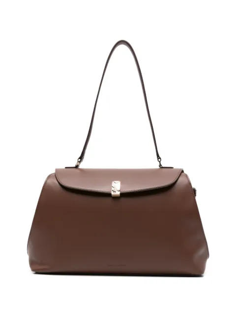 LouLou de Saison flap-closure shoulder bag Brown ZION
