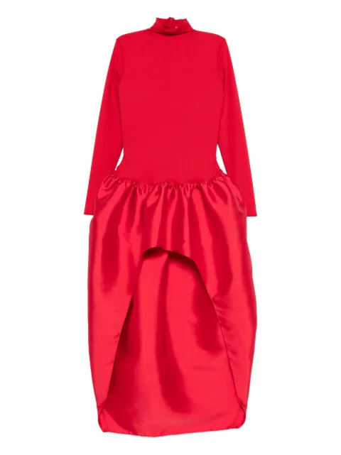 Atu Body Couture long-sleeve asymmetric dress Red AT26103