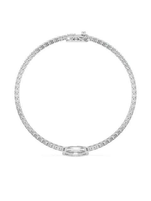 Tilla 14kt tennis bracelet Silver CLBR03WG