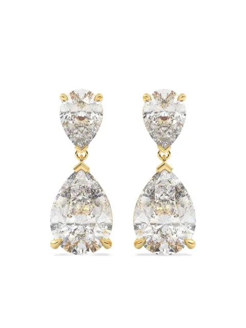 Tilla 14kt yellow gold pear dangling earrings Gold DRER01YG