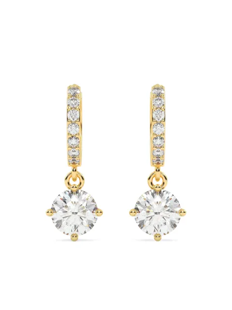 Tilla 14kt prong setting earrings Gold DRER05YG