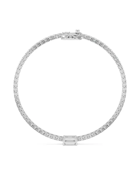 Tilla 14K white gold tennis bracelet Silver CLBR01WG
