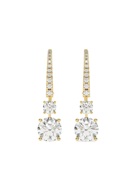 Tilla 14kt yellow gold dangling earrings Gold DRER07YG