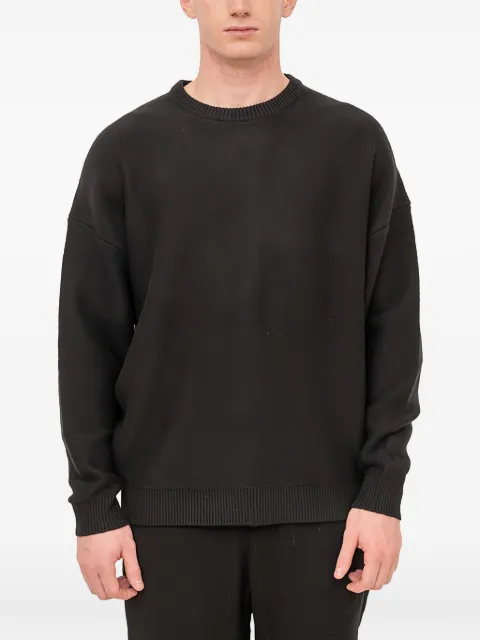 Devoa cashmere knit sweater Black CROMGNONNEPALCASHMEREKNITSWEATER