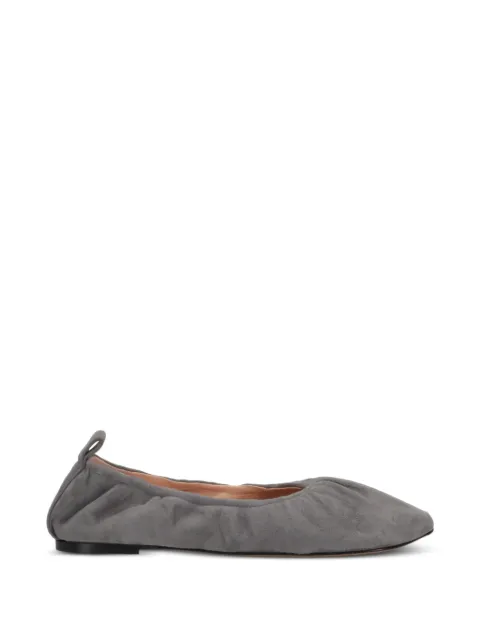 Niccolò Pasqualetti Obliqua ballet flats Grey NP07F003SUED