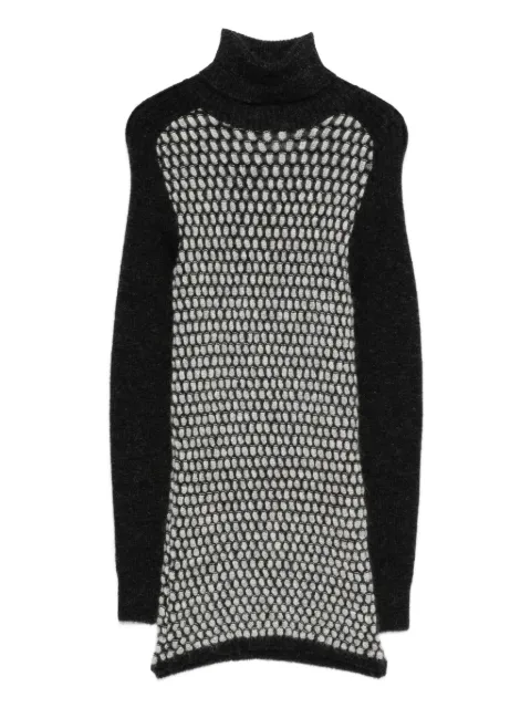 Gianfranco Ferré Pre-Owned 1997s roll-neck sweater Grey GF280VI
