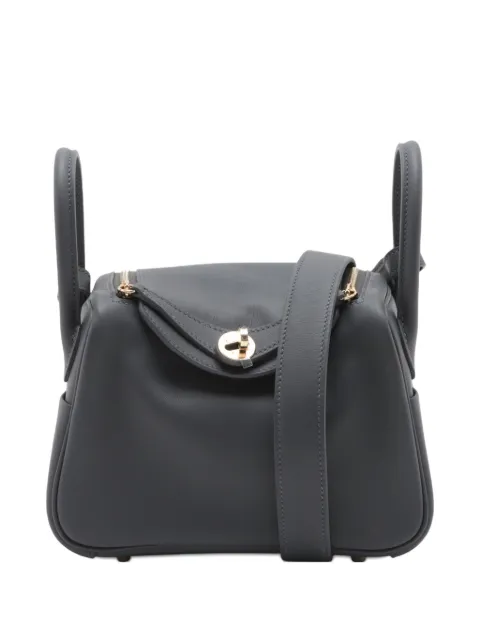 Hermès Pre-Owned 2024 Mini Swift Lindy Verso 20 satchel Grey CHCNELW2XLCXPS38