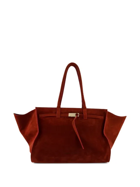 Benedetta Bruzziches gold-tone Mame weekend tote bag Red 0109