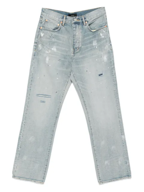 Purple Brand distressed-effect denim jeans Blue P011LIAC526