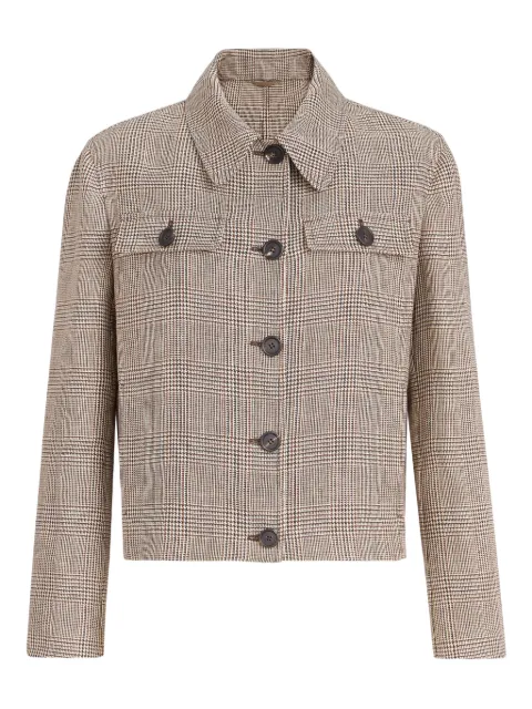 Brunello Cucinelli monili-detail button-fastening jacket Neutrals ML1227583C001