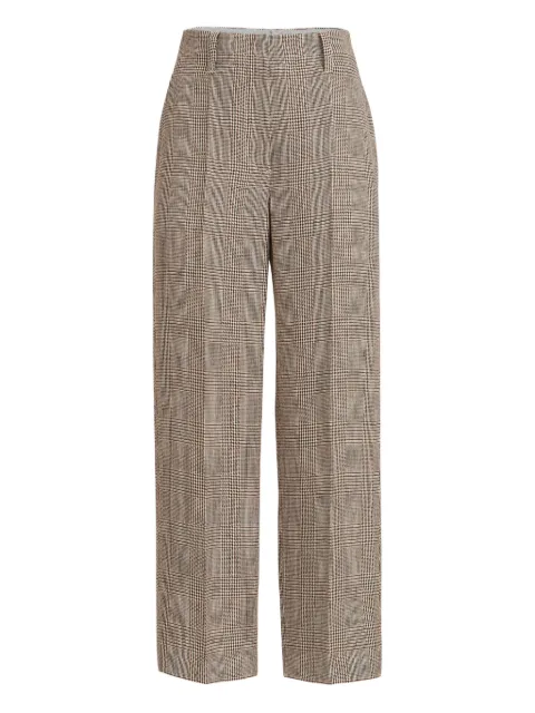 Brunello Cucinelli plaid-pattern trousers Neutrals ML122P9033C001