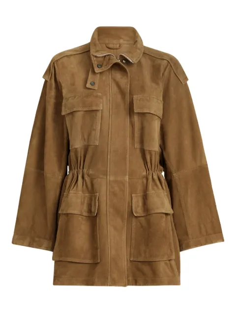 Brunello Cucinelli snap-fastening jacket Brown MPCAI7853C9267
