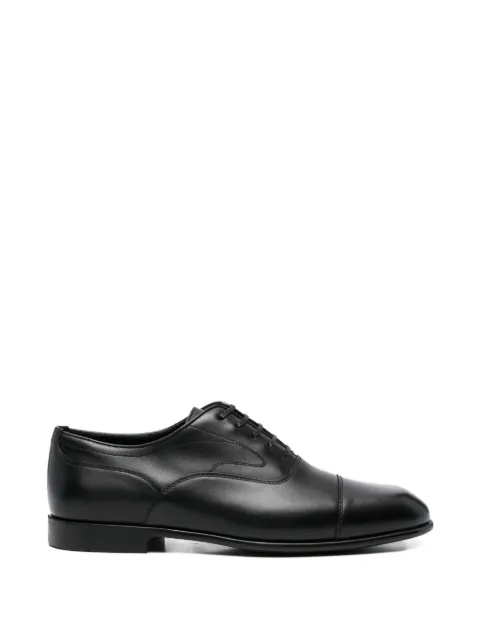 Ferragamo leather Oxford shoes Black 789484