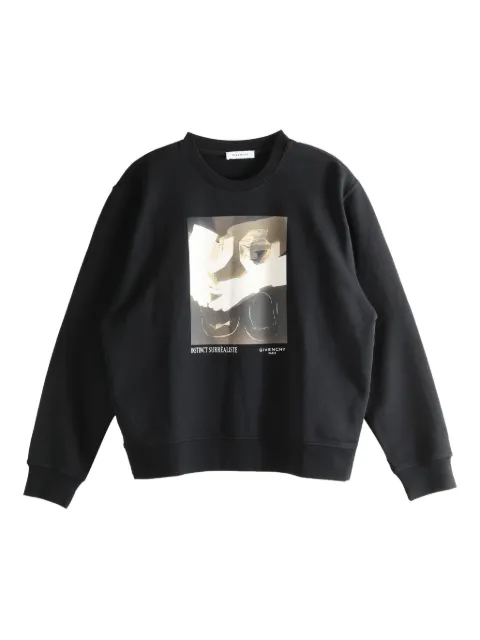 Givenchy graphic-print sweatshirt Black BMJ0NK3YSP