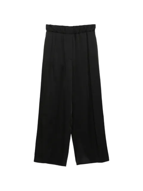 Jil Sander satin trousers Black J02KA0383J76018