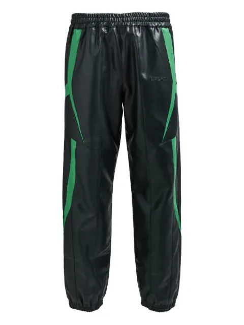 BREATH embossed-logo track pants Black BR25AWP1011BLK