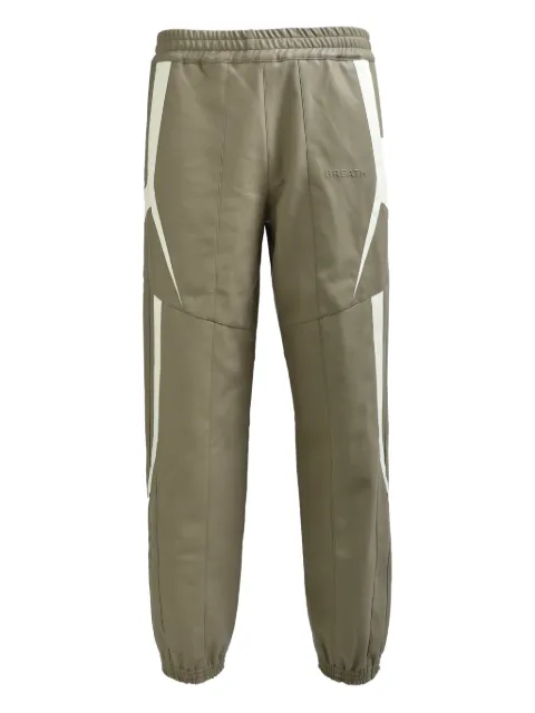 BREATH embossed-logo trousers Neutrals BR25AWP1011BEI