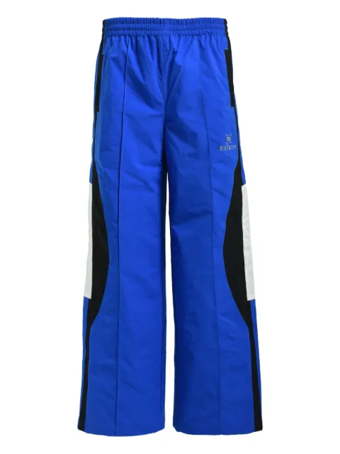 BREATH logo-embroidered trousers Blue BR25AWP1014BLU
