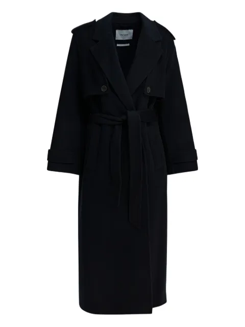 IVY OAK button belted coat Blue IO111143COLETTEANNBL900
