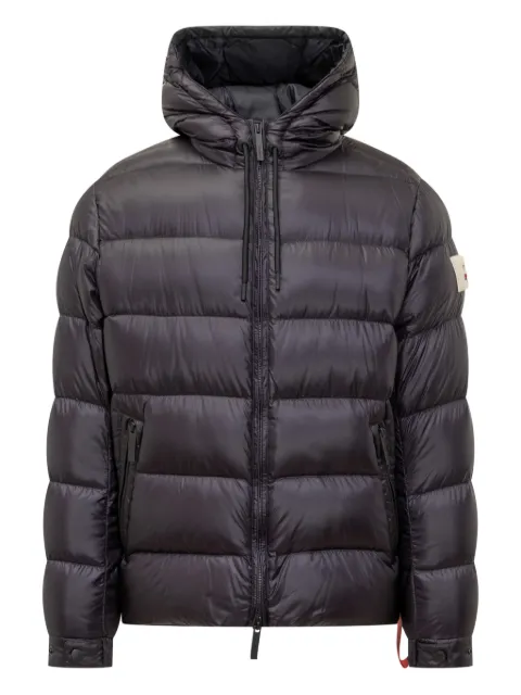AFTER LABEL hooded padded jacket Black VERBIERN051