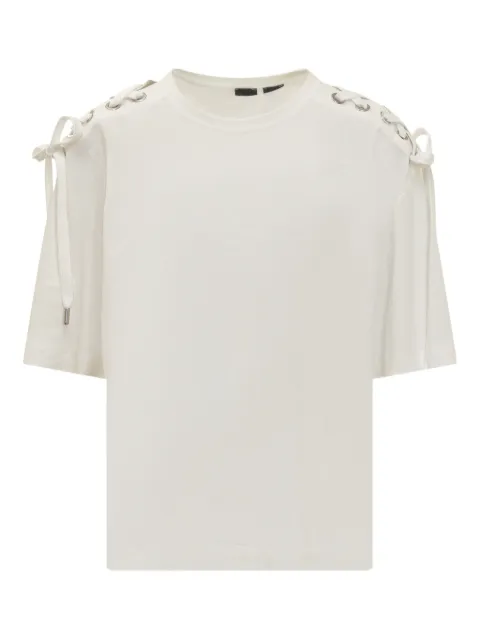 PINKO eyelet-detail T-Shirt White 103438A1UA