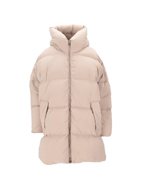 Lempelius funnel-neck coat Neutrals 250DUA3050