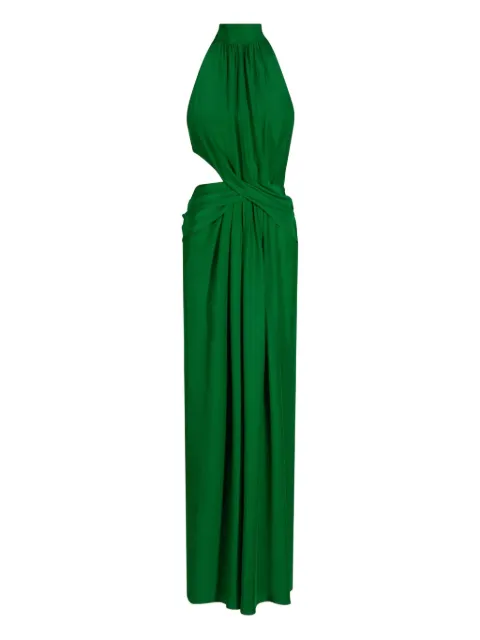 Johanna Ortiz Excepcionalidad cut-out maxi dress Green PT03655