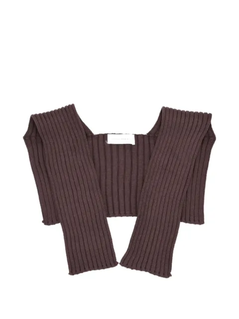 Niccolò Pasqualetti brown scarf Brown NP08K014WOYA