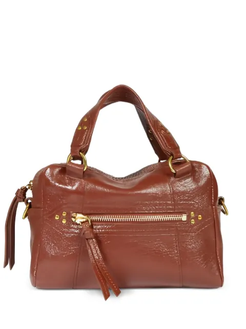 Jérôme Dreyfuss mini Lucky zip bowling tote bag Brown 46LUCKYBOMICH
