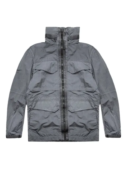 Nike Men's Sportswear Tech Pack High Density M65 Zipper Jacket "Dark Grey - Black" Grey BV4430