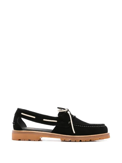 A Kind of Guise cut-out boat shoes Black 84915252977